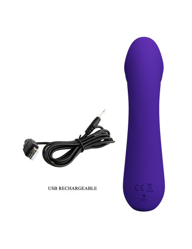 PRETTY LOVE - Cetus dark Purple, Memory function 12 vibration functions