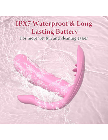 Silicone Vibrator 7 vibration modes - Heating + APP