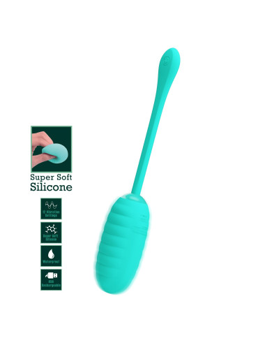 PRETTY LOVE - KIRK EGG Green 12 function vibrations