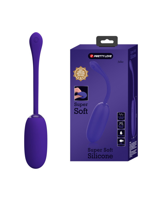 Pretty Love Julius Egg Purple - Fioletowe jajko wibrujące