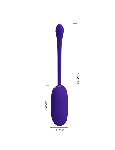 PRETTY LOVE - JULIUS EGG Purple 12 function vibrations