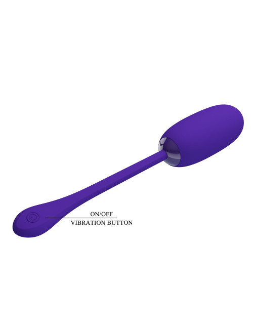Pretty Love Julius Egg Purple - Fioletowe jajko wibrujące