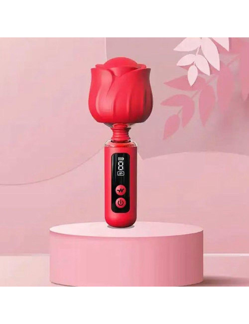 B-Series Lyla Rose Magic - Wodoodporny wibrator silikonowy