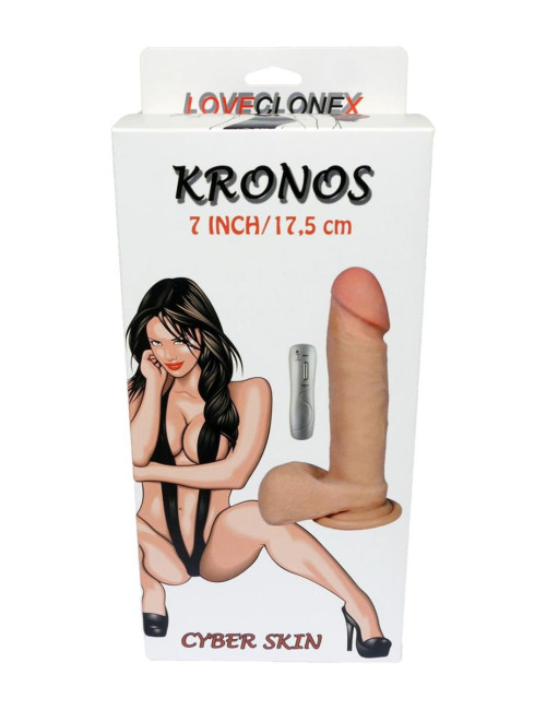 Wibrator Kronos Loveclonex 7-wibracji – Cyber Skóra – Zabawki, Wibratory