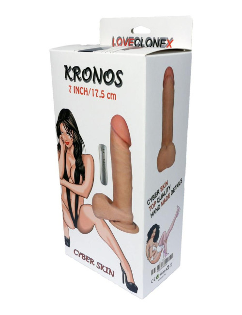 Wibrator Kronos Loveclonex 7-wibracji – Cyber Skóra – Zabawki, Wibratory