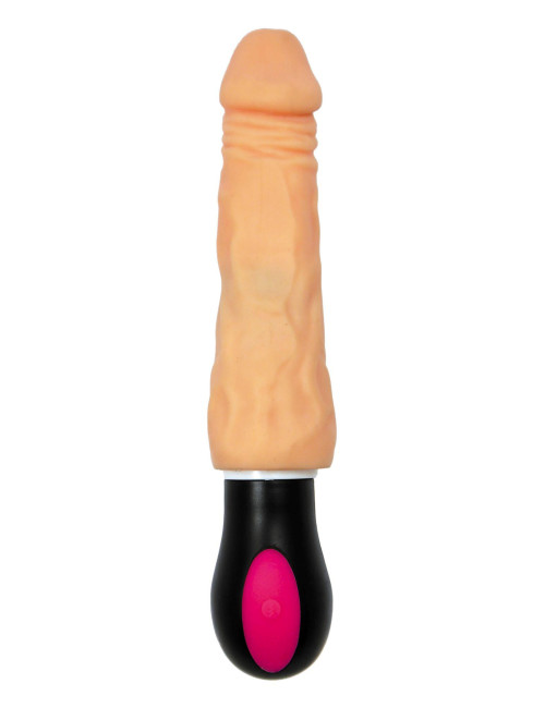 Wibrator JUPITER USB - 12-trybów z rotacją, cyber skóra, wodoodporny