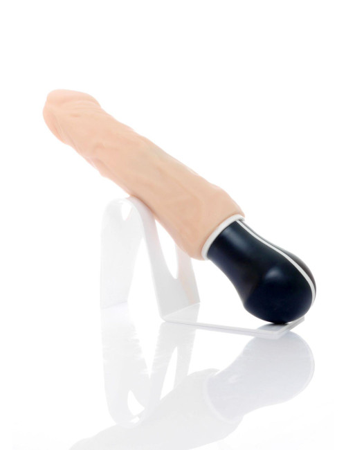 Wibrator JUPITER USB - 12-trybów z rotacją, cyber skóra, wodoodporny