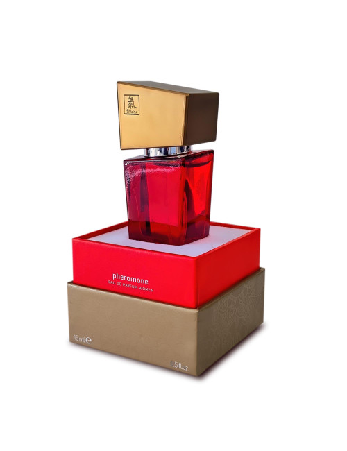 SHIATSU Pheromon Fragrance Red 15 ml - Afrodyzjaki, Feromony, Damskie, dla kobiet