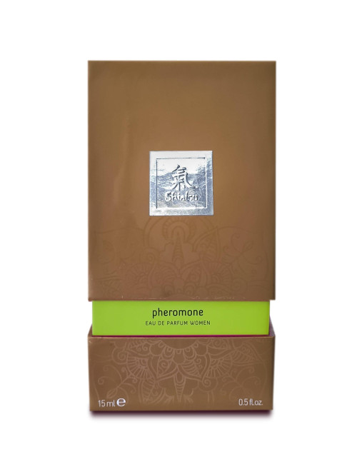 Hot Shiatsu Pheromon Lime - Feromony dla kobiet 15 ml