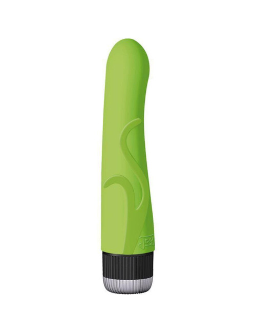 Joystick Voyage Green - Wibrator klasyczny z silikonu medycznego, zabawki erotyczne