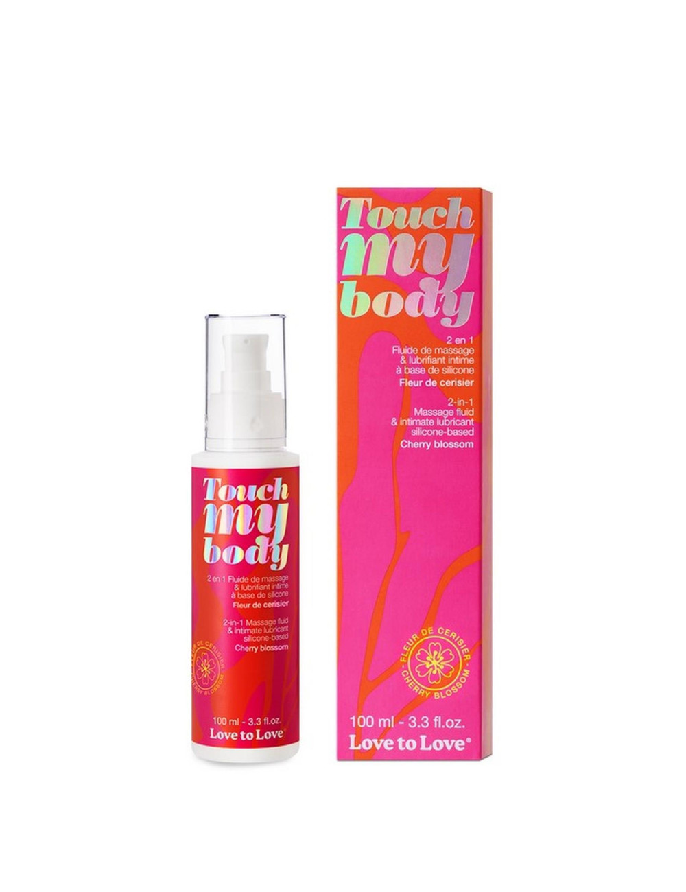 TOUCH MY BODY Cherry Blossom - Żel afrodyzjakowy silikonowy 100 ml