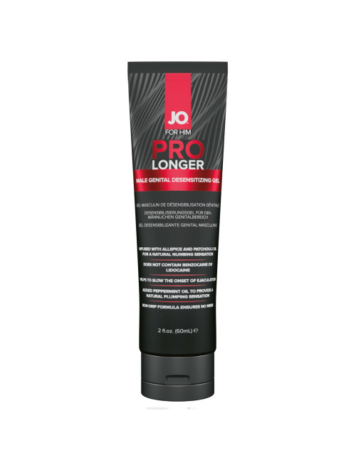 System JO Prolonger Gel 60 ml - Afrodyzjakowy Żel Stymulujący z Znieczuleniem