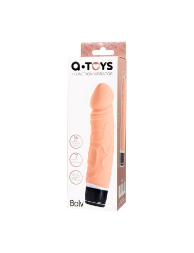 A-TOYS, Realistic Multi-Speed Vibrator, Silicone, Vibration Modes, 15.9 CM