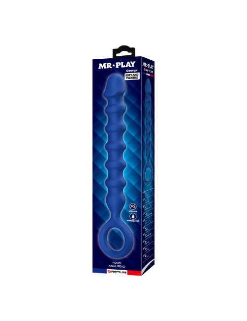 MR. PLAY George Koraliki Analne 28,5 cm Silikonowe - Zabawki Analne Beads