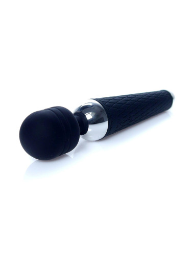 Stymulator-Power Massager Wand USB Black 10 funkcji