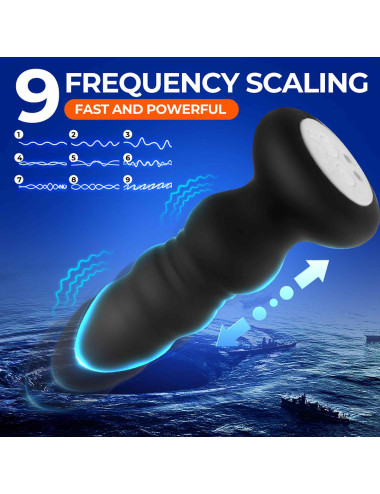 Lighting anal plug