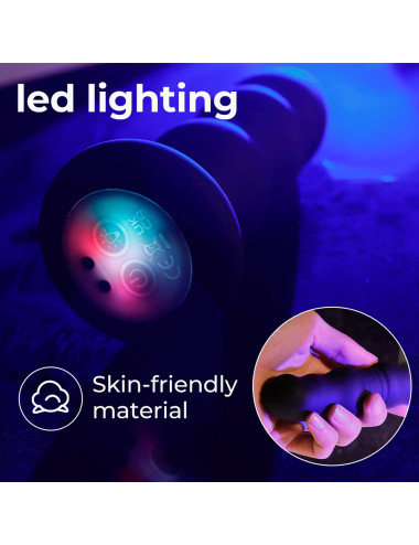 Lighting anal plug