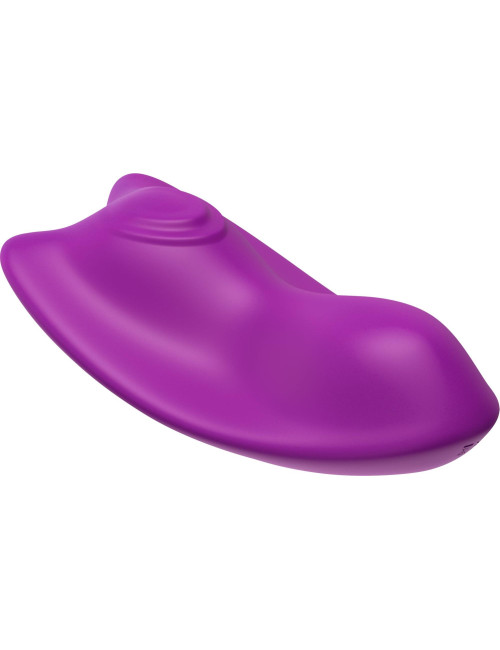 Catch Purple – Wibrator podwójny z G-spot, silikon medyczny, 9 trybów, wodoodporny