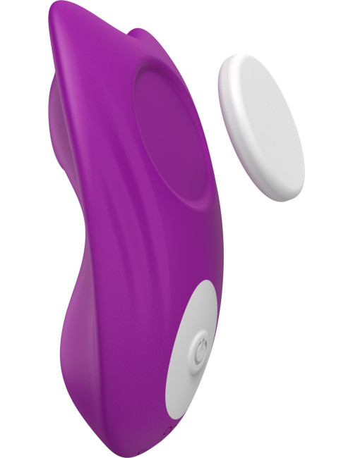 Catch Purple – Wibrator podwójny z G-spot, silikon medyczny, 9 trybów, wodoodporny