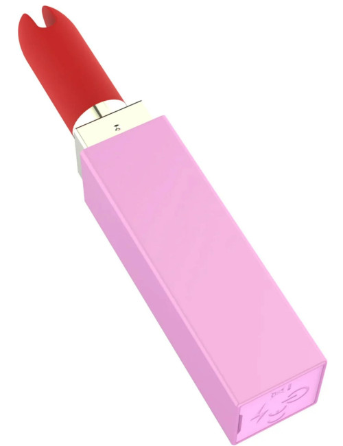 Xocoon Sealed With A Kiss – mini wibrator szminka różowy