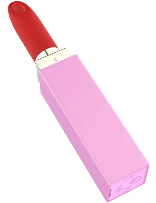 Xocoon Sealed With A Kiss – mini wibrator szminka różowy