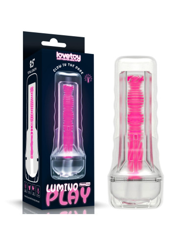 Masturbator Waginalny Lovetoy Lumino Play Pink Glow
