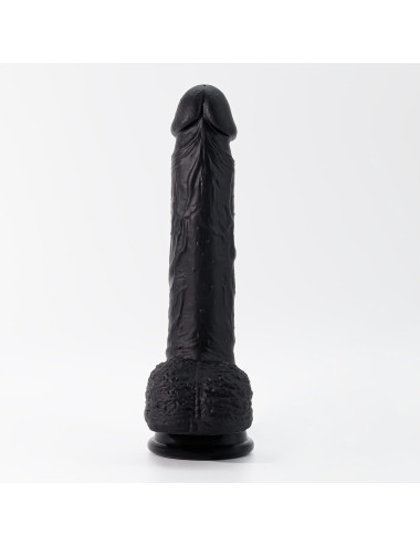 CRUSHIOUS INVIKTUS 8 LIQUID SILICONE DILDO BLACK