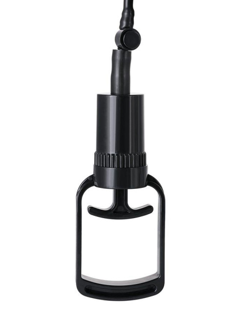 A-Toys Pompka do Penisa Coal z Wibracją Transparentna 22,8 cm