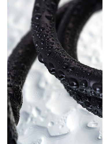A-TOYS, Penis Pump Coal, with vibro, PVC, Transparent, 22,8 cm