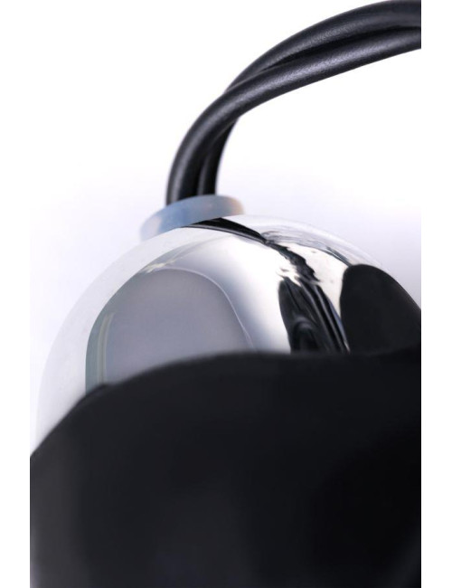 A-Toys Pompka do Penisa Coal z Wibracją Transparentna 22,8 cm