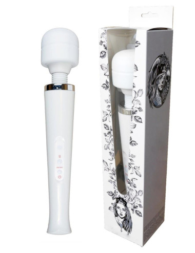 Stymulator-Magic Massager Wand USB White 10 Function