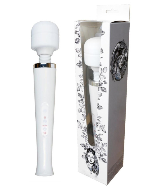 B-Series Magic Wand Masażer Wibracyjny USB Biały