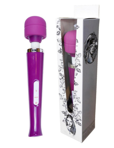 Stymulator-Magic Massager Wand USB Purple 10 Function