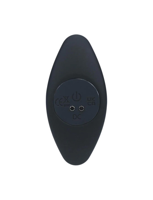 Tri Bulb Plug Analny Wibrujący Silikonowy Czarny