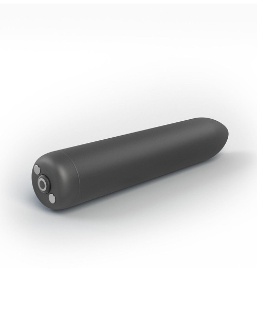 Rocket Bullet Noir - Wibrator klasyczny, mini 9 cm, wodoodporny, dyskretny, Dorcel
