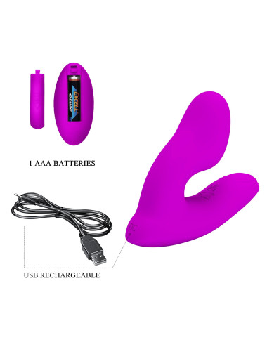 PRETTY LOVE - Melvin, 12 vibration functions Memory function Wireless remote control