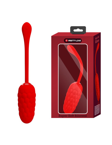 PRETTY LOVE Marina Egg Red - Bezprzewodowe Jajko Wibracyjne z 12 funkcji wibracji