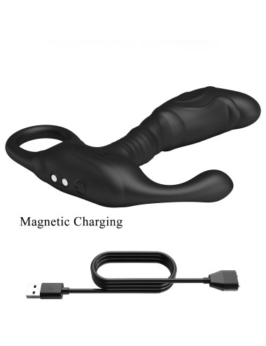 Pretty Love Andrew App-Controlled Vibrating Anal Plug