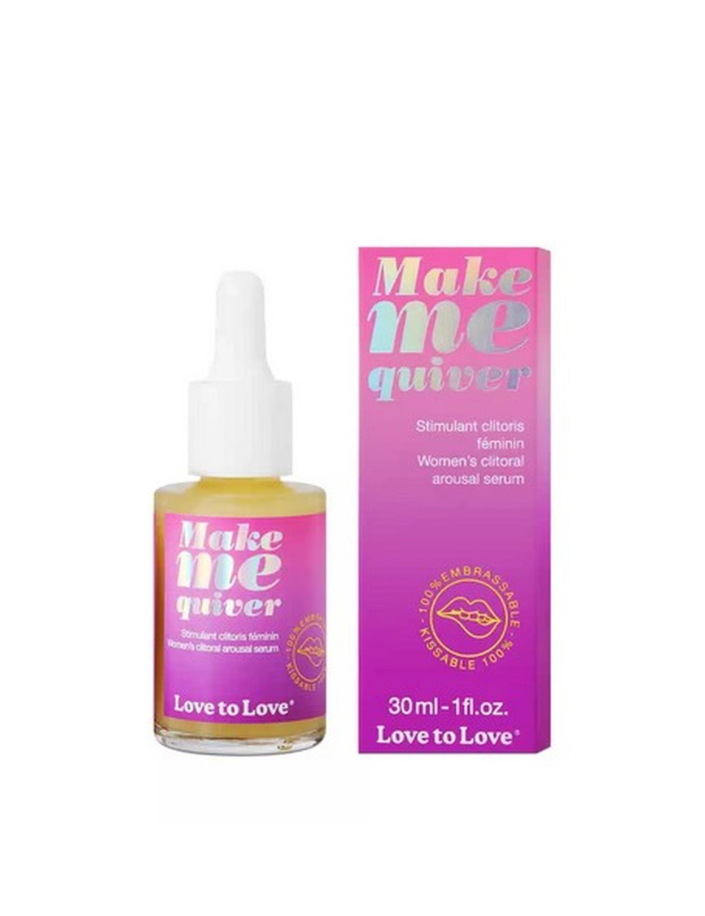 MAKE ME QUIVER - WOMEN'S CLITORAL AROUSAL SERUM - 30ML / 1FL.OZ.