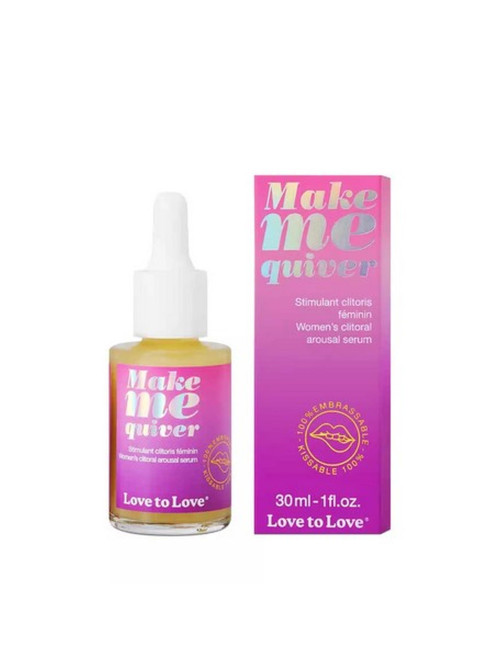 MAKE ME QUIVER - WOMEN'S CLITORAL AROUSAL SERUM - 30ML / 1FL.OZ.