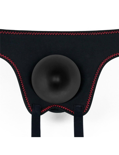 Lovetoy Easy Strapon Set Black – Zestaw z Regulowaną Uprzążą