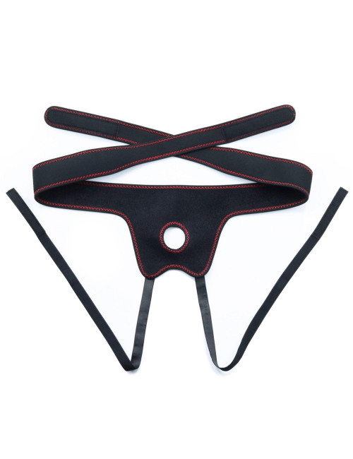 Lovetoy Easy Strapon Set Black – Zestaw z Regulowaną Uprzążą