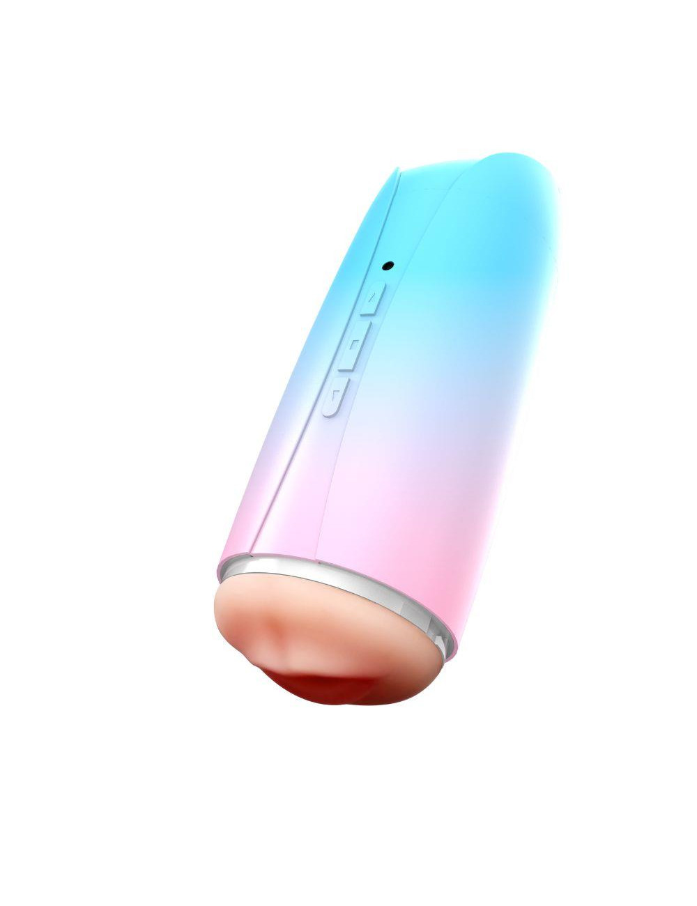 Masturbator Cup Glow Touch – dwukanałowy realistyczny masturbator, zabawki erotyczne dla dorosłych