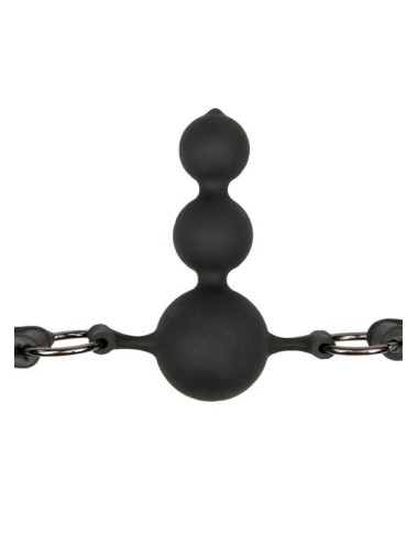 Knebel-Ball Gag With Silicone Beads