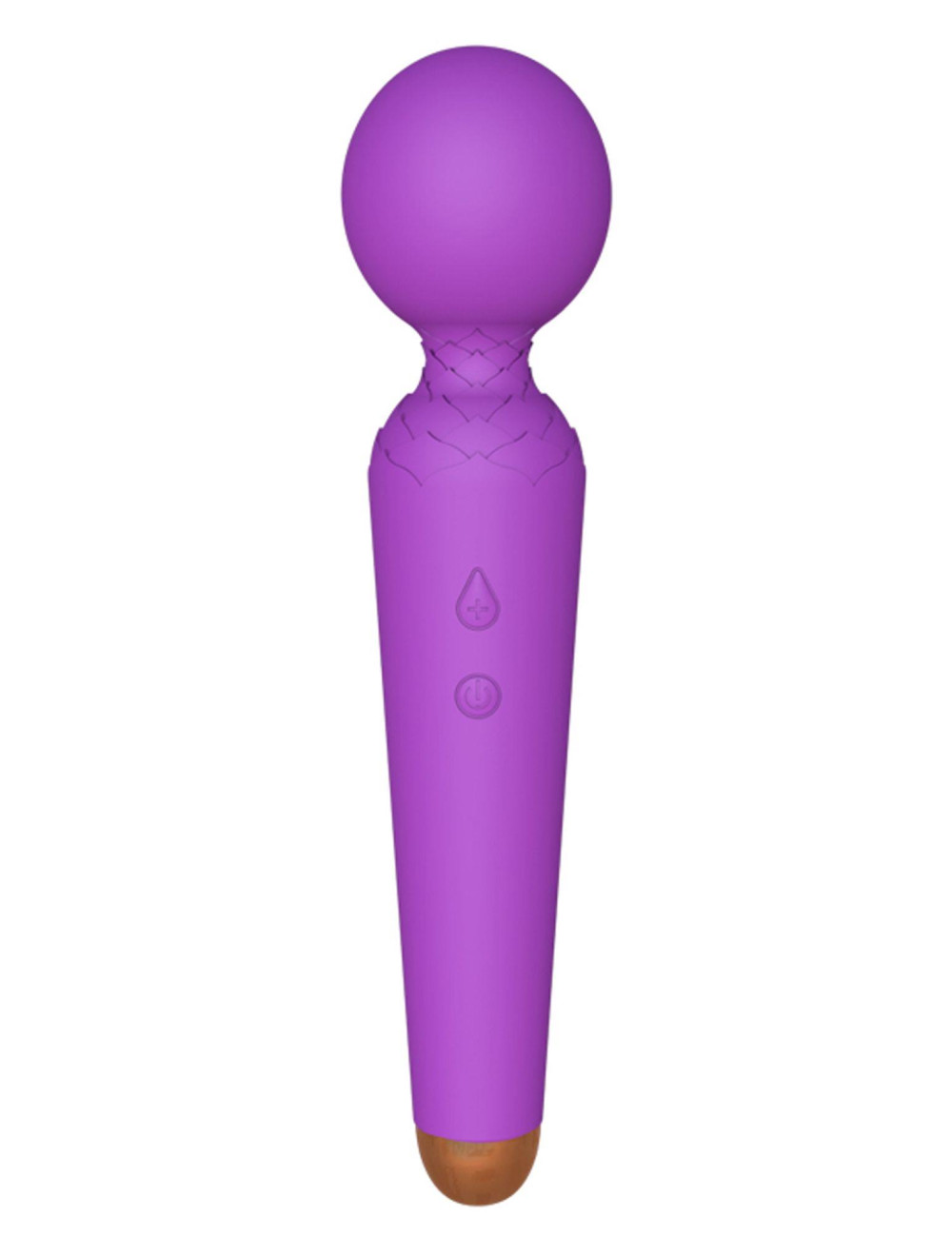 B - Series Magic - Fioletowy wibrator i stymulator Wand USB