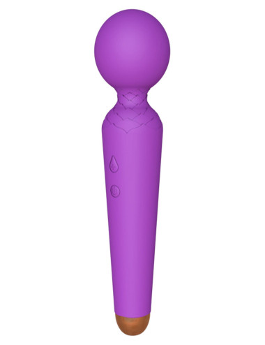 Stymulator-Rechargeable Power Wand USB 10 Functions - Purple