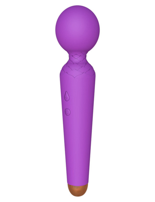 B - Series Magic - Fioletowy wibrator i stymulator Wand USB