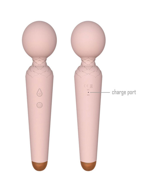 Stymulator Wand USB Power Wand - 10 Funkcji, Wodoodporny, Masażer/Wibrator, Silikon/ABS