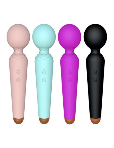 Stymulator-Rechargeable Power Wand USB 10 Functions - Black