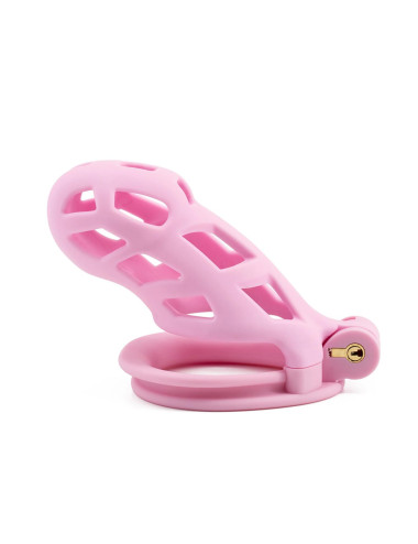 Penis Prison Cock Cage Long Pink